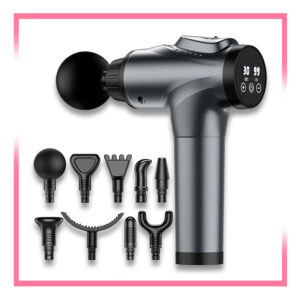 مسدس تدليك مع 4 رؤوس